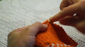 Очень легко легкие следки- носки, вязание  тунисским крючком ( С № 12)