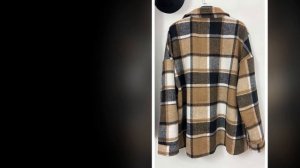 Женская рубашка в крупную клетку