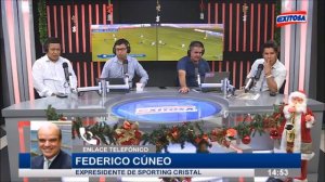 Federico Cuneo | Entrevista en Exitosa Deportes (Diciembre 2018)