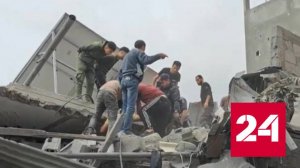Израильские военные атаковали больницу Газы авиацией и артиллерией - Россия 24