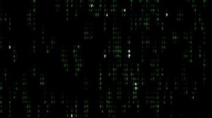 Футаж "Код матрицы"