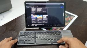 Best bluetooth keyboard with touch pad for any IOS Android & Windows device.