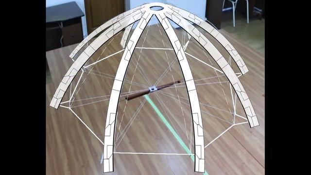 Действующая модель трансформируемого сооружения. СибАДИ, ИСИ. смотреть онлайн