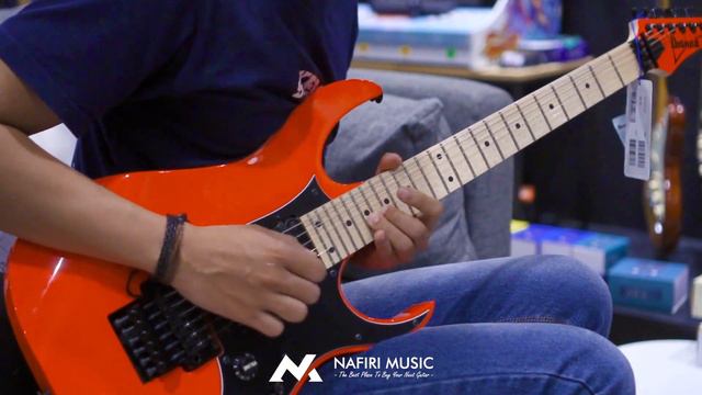 IBANEZ GENESIS RG550 PRESTIGE JAPAN - RED FLARE смотреть онлайн