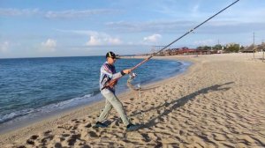 Пеленгас ловля солнечным ранним утром. Снасти наживка.