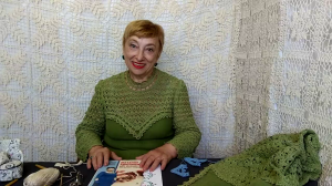 Костюм "Театральный". Кружевная обвязка. Мастер-класс по вязанию крючком О. С. Литвиной.