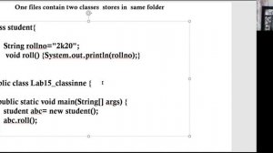 topic 65 Nested class & Inheritance part 2