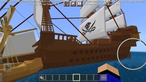 мод на корабли в Minecraft на телефон