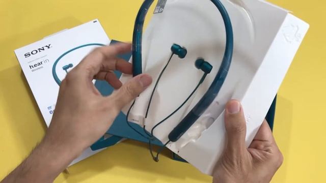 Sony h.ear in MDREX750BTLM wireless stereo headset unboxing смотреть онлайн