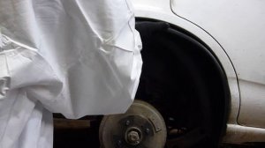 Задние подкрылки на Nissan AD 11 кузов