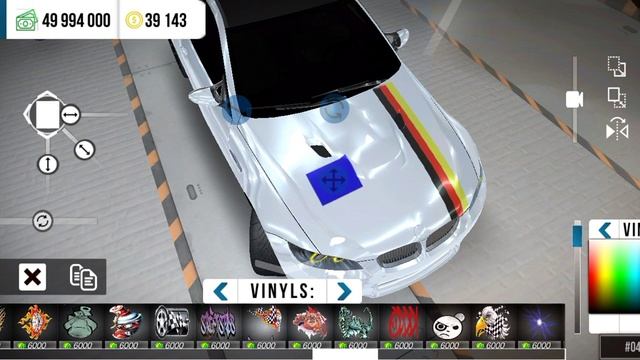 как сделать лëгкий винил на BMW E92 в кар паркинг