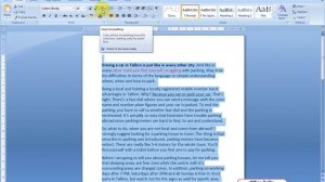 How to clear all formatting easily? | Word 2007