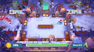 Overcooked 2 Free Update - DLC Gameplay | Winter Wonderland LVL 1-2