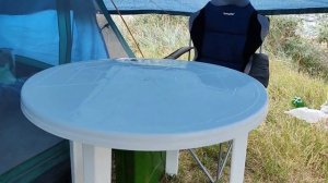 Отдых дикарями в палатке на берегу Азовского моря. Крым. Август 2022. #сериякрым