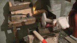Кузнечные клещи из старых плоскогубцев