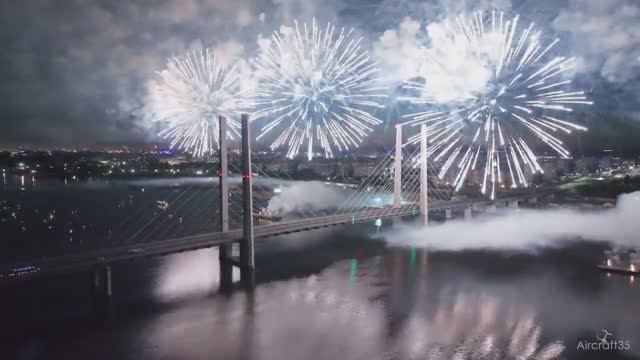 Открытие Архангельского моста в Череповце. 10 августа 2022 года.