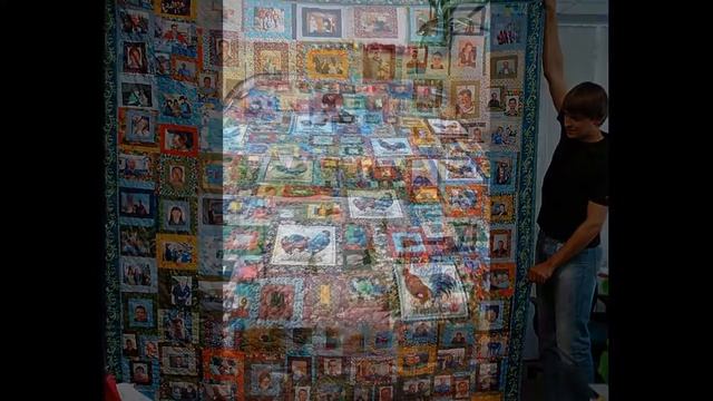 Лоскутное одеяло на заказ ручной работы смотреть онлайн