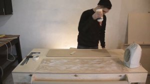 Клеим деревянный шпон на МДФ панель своими руками | DIY