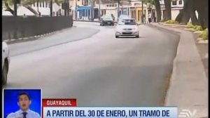 Cierre de la avenida de las americas