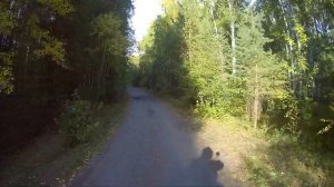 Поселок Дачный, Омская обл. и его окрестности глазами мотоциклиста.