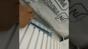 Монтаж гипсовых панелей с натяжным потолком Pat 2