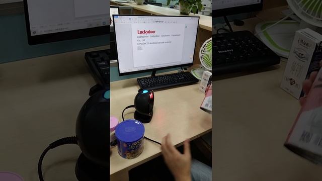 Hands Free Barcode Scanner