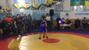 Дубина Матвей 7 лет .  греко- римская борьба 2017