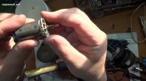 Ремонт двигателя аккумуляторной косы, триммера Makita Dur181