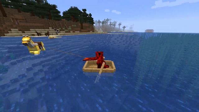 How to Put a Horse or Mule in a Boat in Minecraft 1.16.3 смотреть онлайн