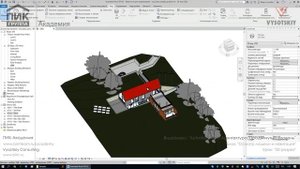 Урок Revit АР 3D разрез