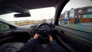 W211 Mercedes Benz E Class E320 CDI 3.0 V6 DIESEL POV DRIVE