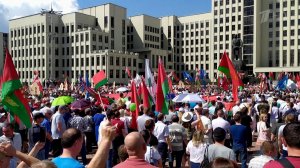 В Минске прошли два митинга под прямо противоположными лозунгами