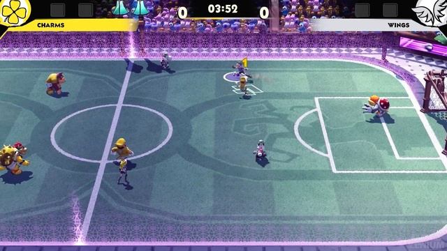 Mario Strikers Battle League - Full Game 100% Walkthrough смотреть онлайн