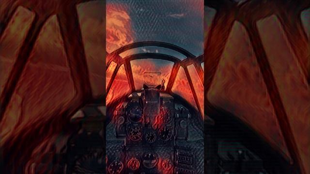 Ki-100 против штурмовиков. Эффект fire. War Thunder, VR.