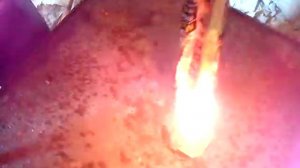 печь длительного горения. твердотопливный котёл верхнего горения.