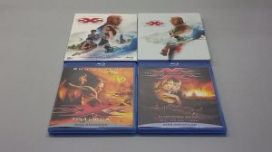 ТРИ ИКСА - Blu-ray - xXx - TRILOGY - (2002 - 2016) - STEELBOOK -  Vin Diesel - Samuel L. Jackson