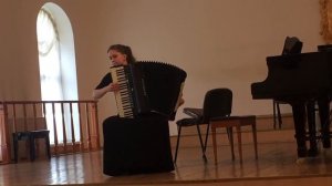 М.П.Мусоргский "Старый замок"-Лариса Стрельникова(аккордеон)/Mussorgsky "Old Castle" L. Strelnikova