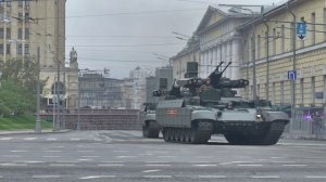 Передислокация военной техники по Москве