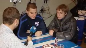 Игорь Руденков и Артем Аляев в передаче Всем хоккей