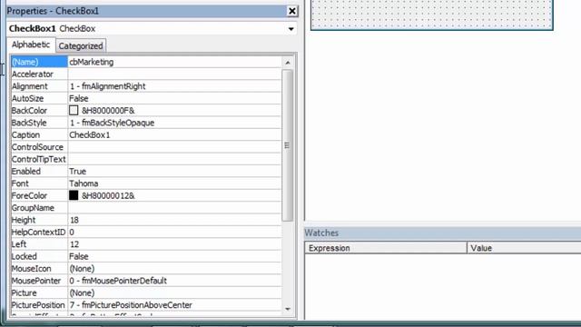 Excel VBA UserForm Checkbox How to Add