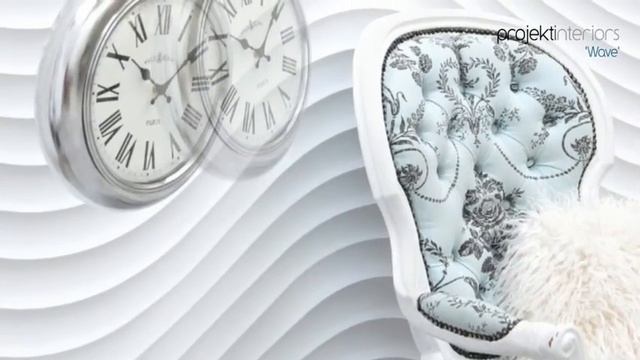 3D Wall Panels, Wave 3D MDF Wall Panels by Projekt Interiors смотреть онлайн