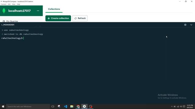 #9: Show Collections in MongoDB | How to show tables in MongoDB Database | MongoDB Tutorial Hindi