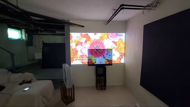 Live paint on demonstration of our Supreme 8 TRUE ALR screen paint on plexiglass and cardboard! смотреть онлайн