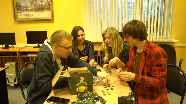 Распаковка большой коробки монет пятёрочки. Акция: "Магазин сокровищ"