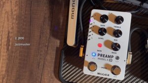 Mooer Preamp Model X & Cab X2 Amp and Cab Simulation (with other pedals)