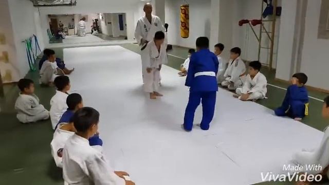 Дзюдо: сдача нормативов на желтый пояс смотреть онлайн