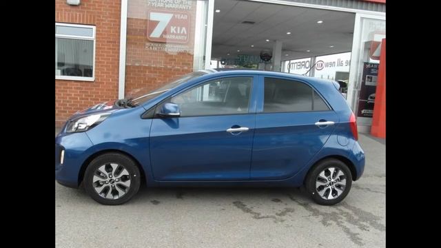 2016 Kia Picanto Atlantic Blue смотреть онлайн