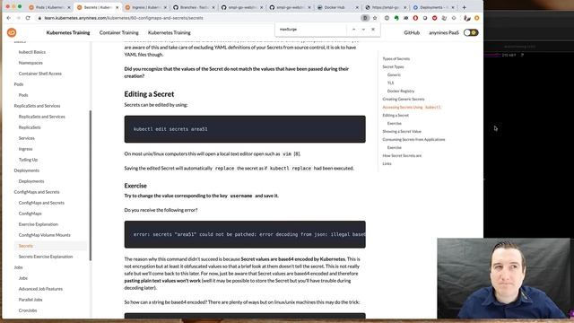 Kubernetes Training #40 | Kubernetes · ConfigMaps & Secrets – Secrets