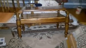 Журнальный стол своими руками из дерева  Coffee table with your own hands made of wood