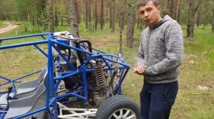 Багги с двигателем от ВАЗ 2114 1.6 Своими Руками. Обзор подробный.